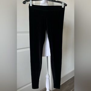 Velvet leggings